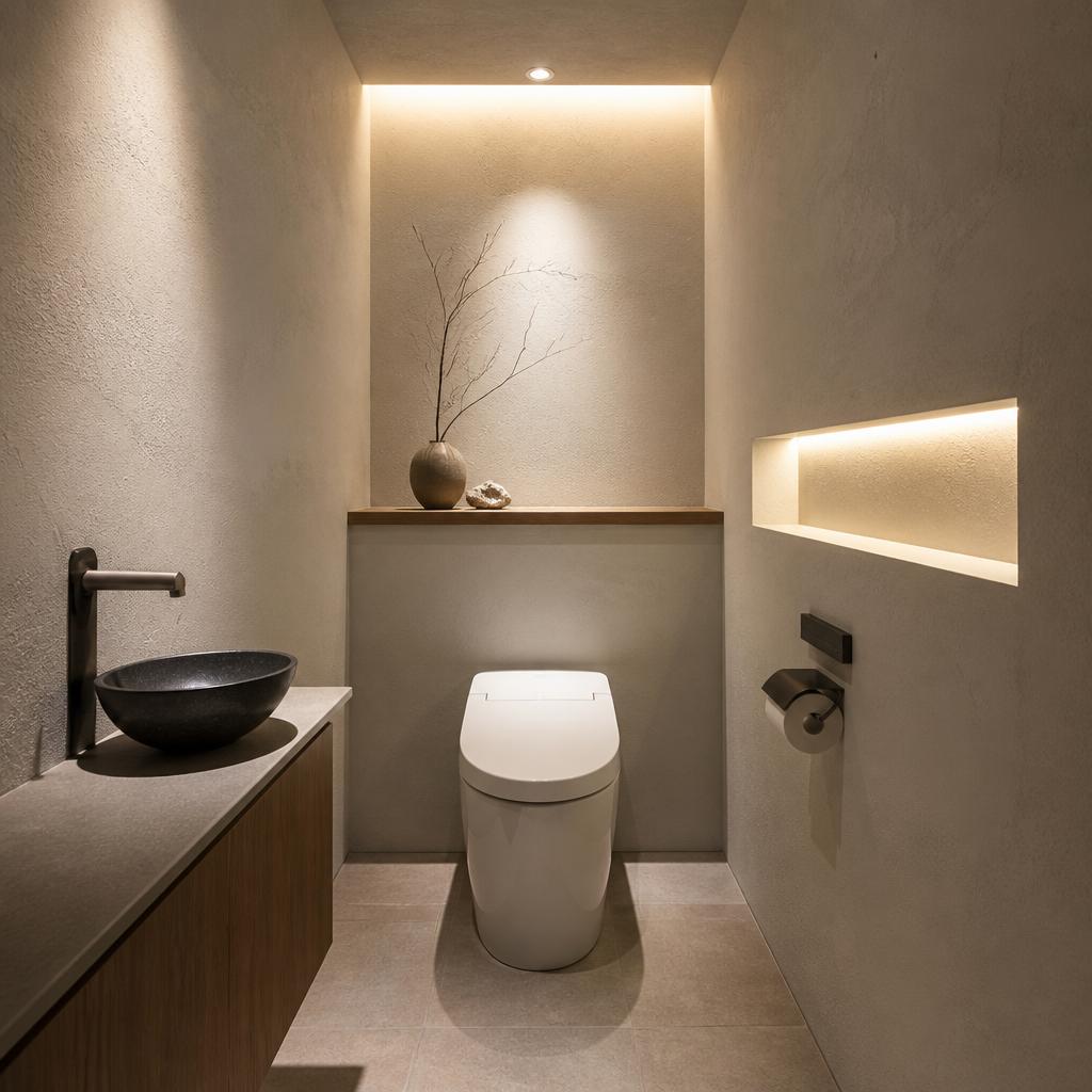 漆喰でトイレをもっとおしゃれに！洗練された空間を手に入れよう