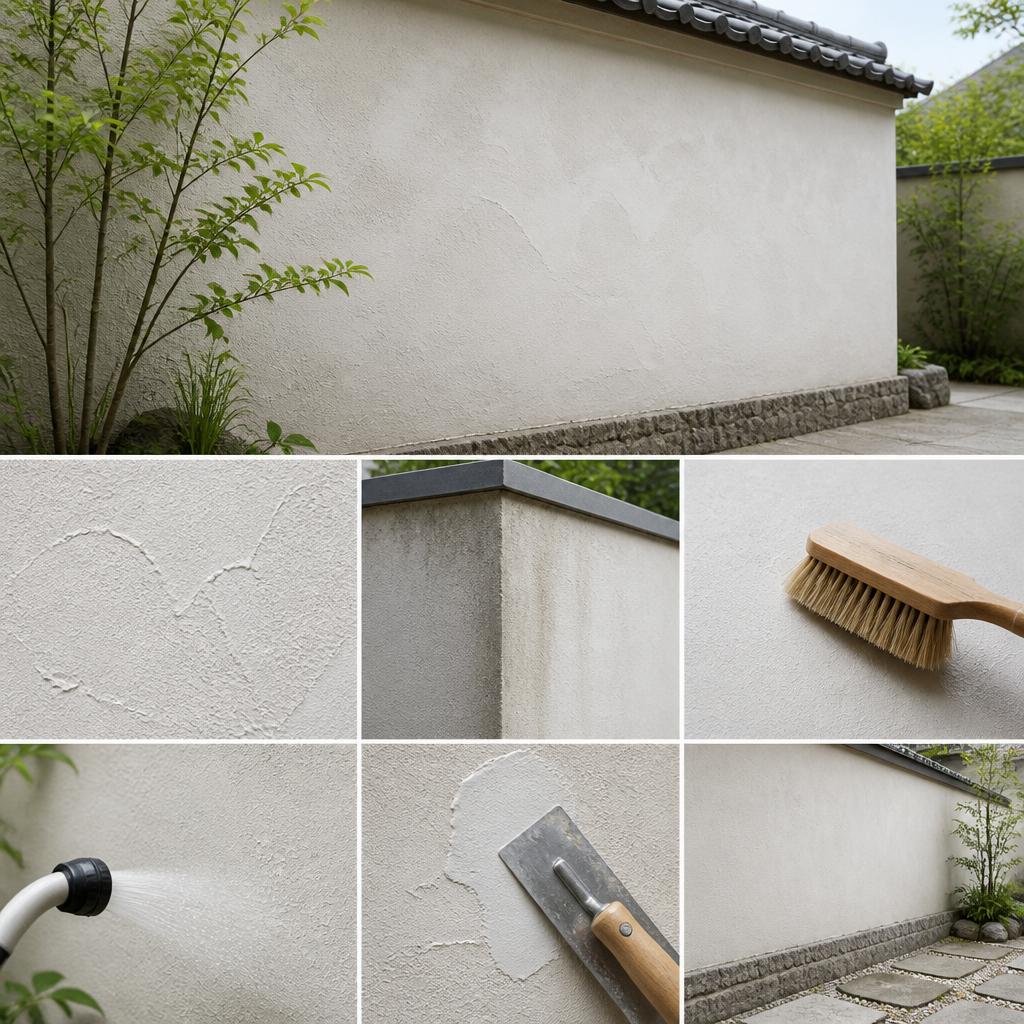 5. 漆喰壁のメンテナンスの仕方