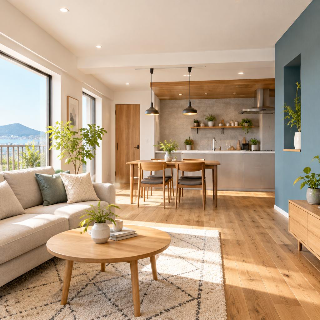 姪の浜で、安くおしゃれに内装リフォーム。アウトレット建材とクロスで、理想の住まいを賢く実現！