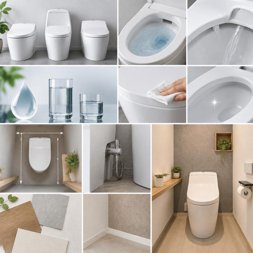 節水型トイレで、心地よさも家計への配慮も
